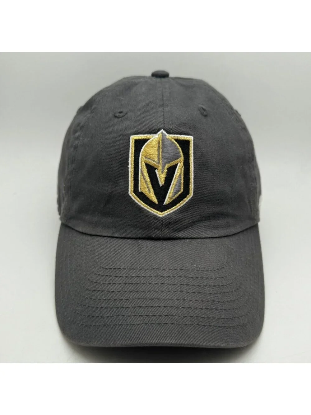 Vegas Golden Knights Hat Cap '47 Brand NHL Adjustable Clean Up OSFA Charcoal